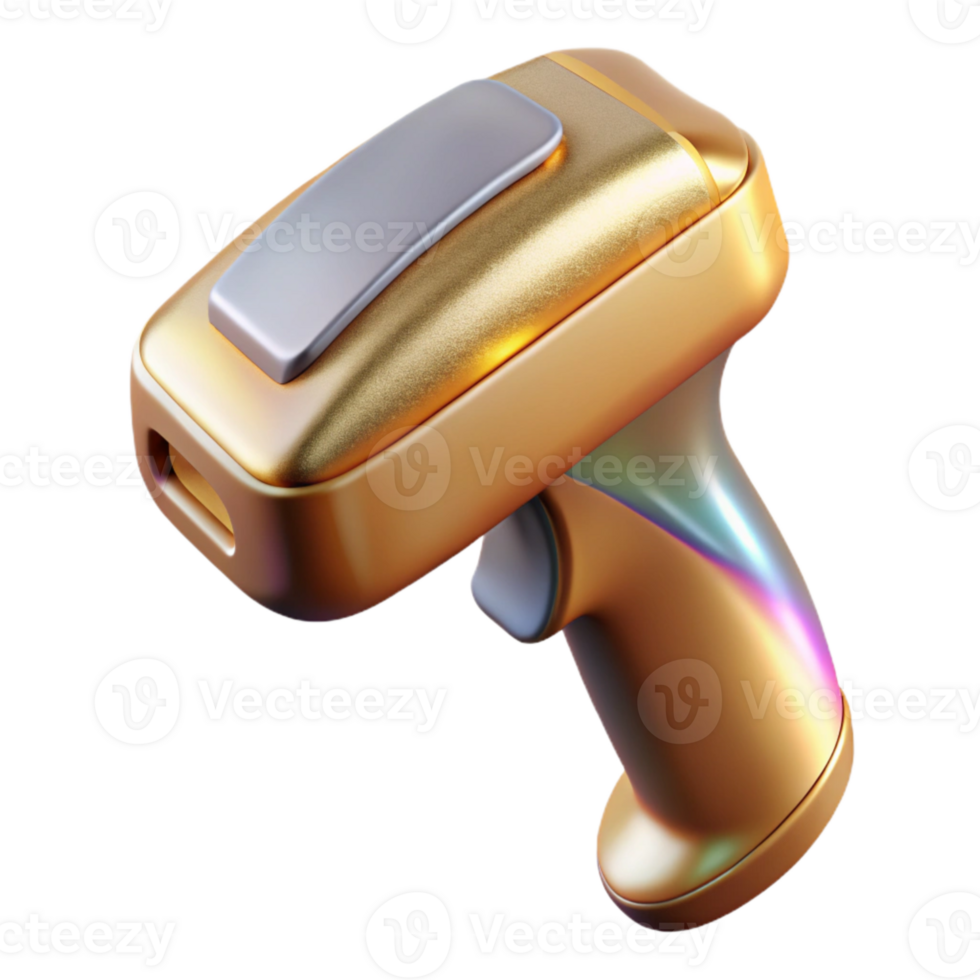 magnificent classic Digital Barcode Scanner Isolated for Retail Applications original png