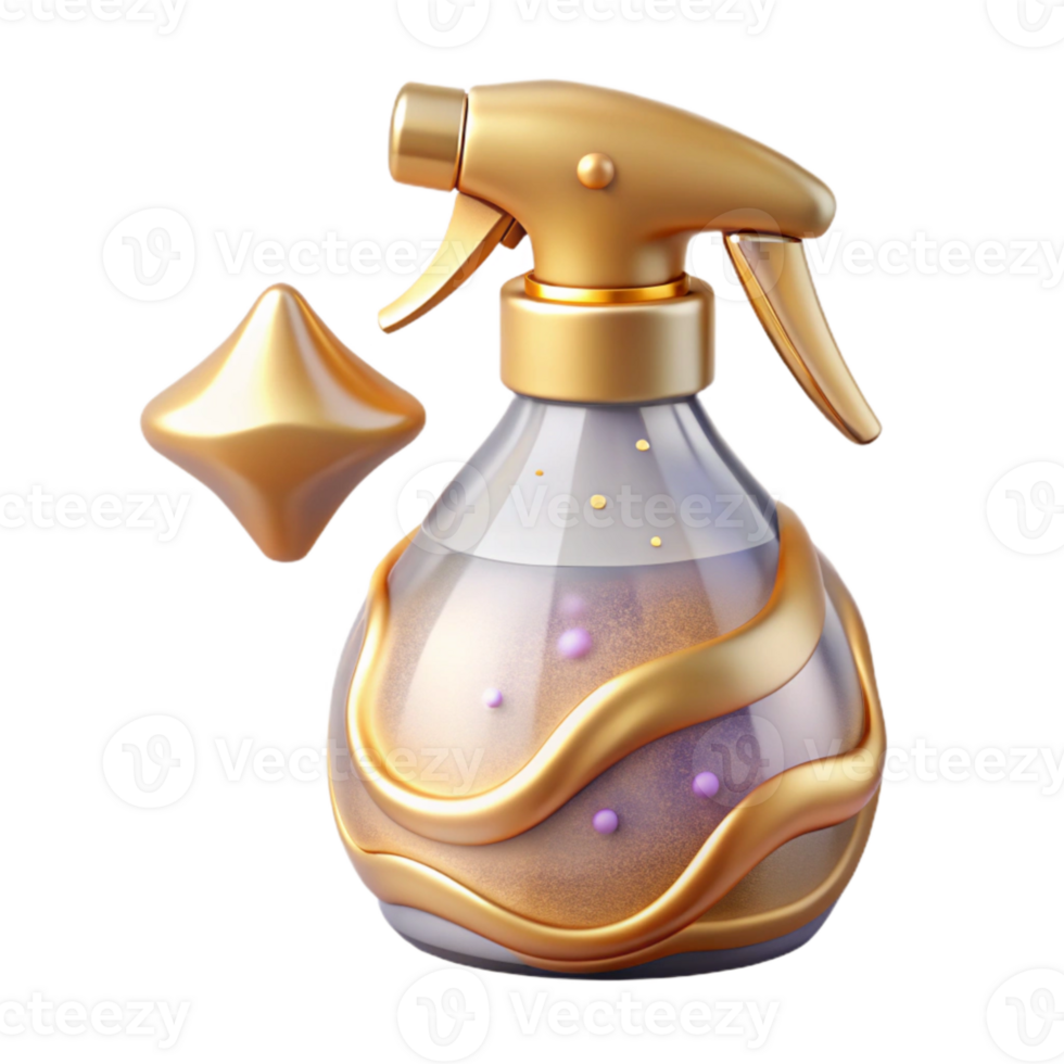 dramatic abstract Disinfectant Cleaning Icon Transparent for Sanitization detailed png