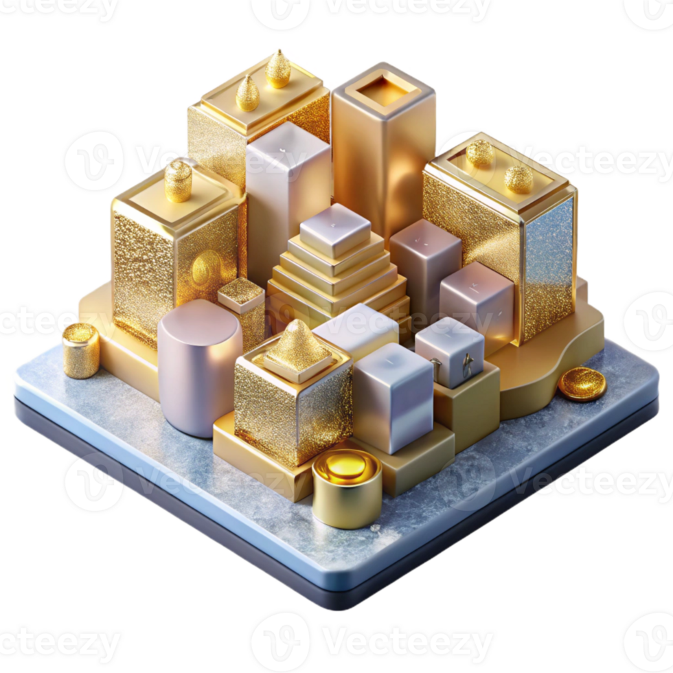 impressive traditional D Map with Isometric Building Models Transparent for Urban Planning professional png