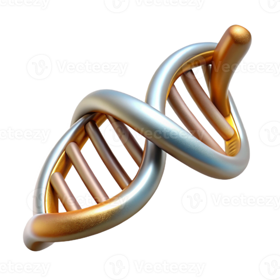 elegant classic Dna Double Helix Science Icon Isolated for Genetics png