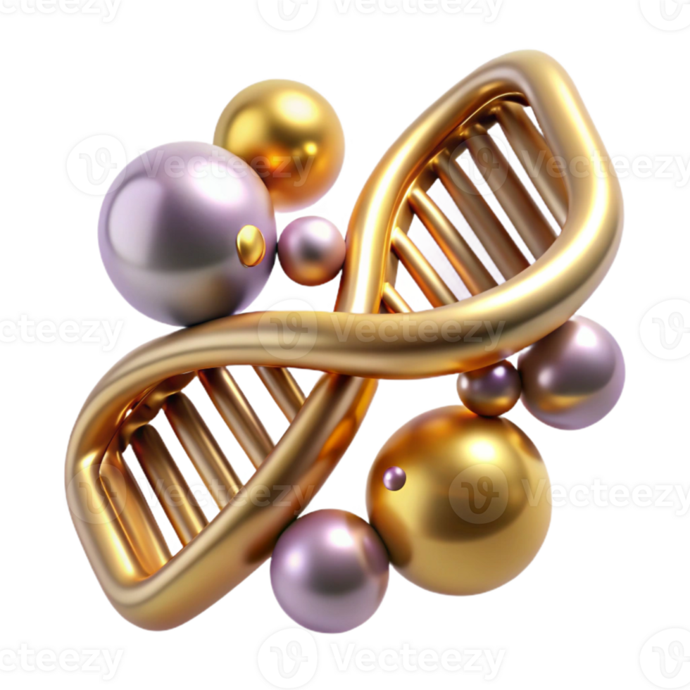vibrant artistic Dna Sequencing Genetic Code Transparent Biology Research original png