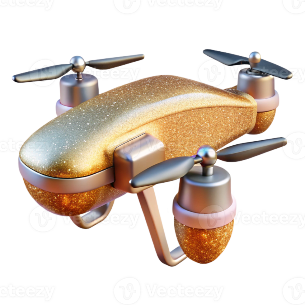 serene rustic Drone with Crop Spraying Agriculture Farming Technology Transparent for Precision Agriculture professional png