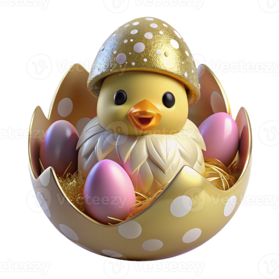 beautiful minimalist Easter Chick Hatching Transparent for Springtime Renewal genuine png