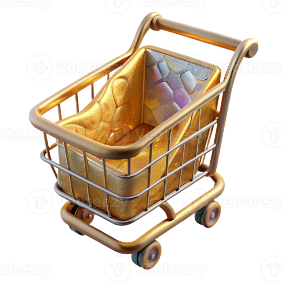 magnificent creative E Commerce Shopping Cart Online Retail Isolated for Website Design exclusive png