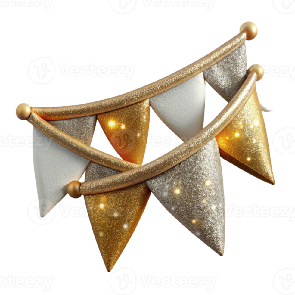 stunning creative Festive Bunting Flags Decoration Cutout professional png