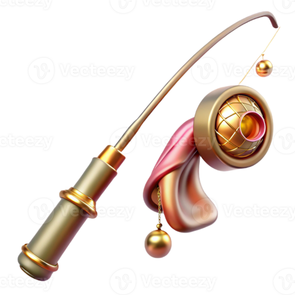 extraordinary modern Fishing Rod and Reel Transparent for Angling Enthusiasts genuine png