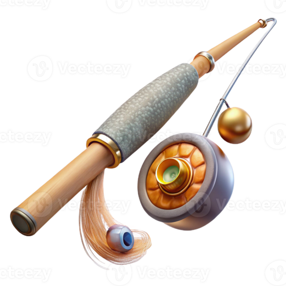 wonderful minimalist Fishing Rod and Reel Transparent for Angling Enthusiasts high resolution png