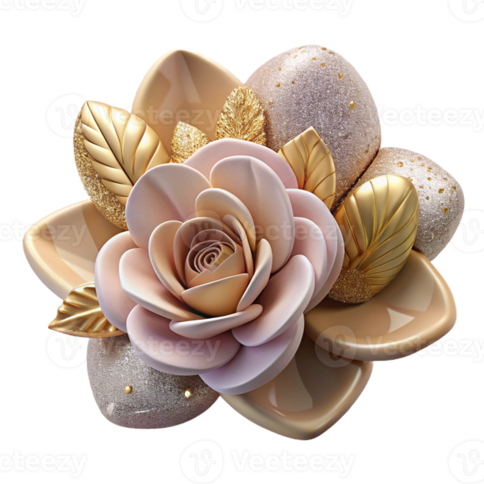 stunning abstract Flower Arrangement Cutout for Floral Design authentic png