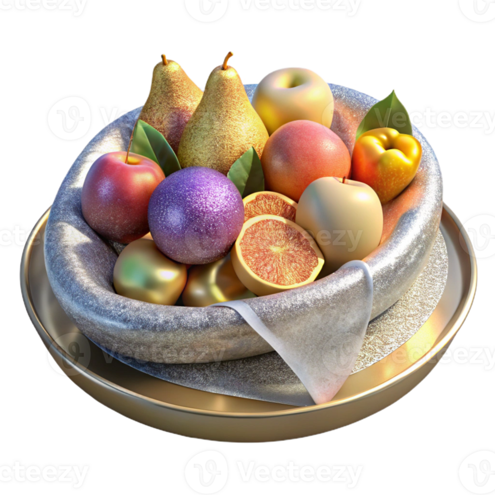 stunning artistic Fruit Platter Assorted Fresh Fruit Transparent for Healthy Snacks detailed png