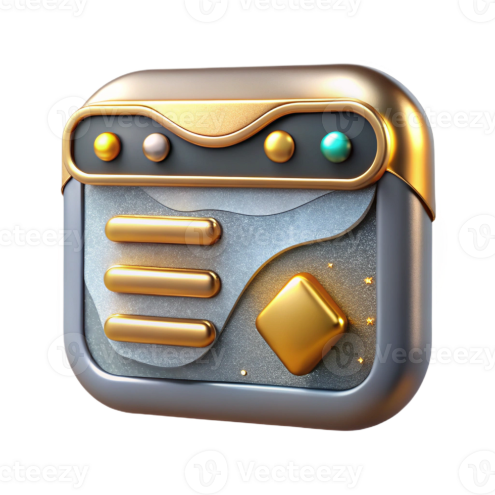 wonderful classic Futuristic Dropdown Menu Cutout for Website Navigation genuine png