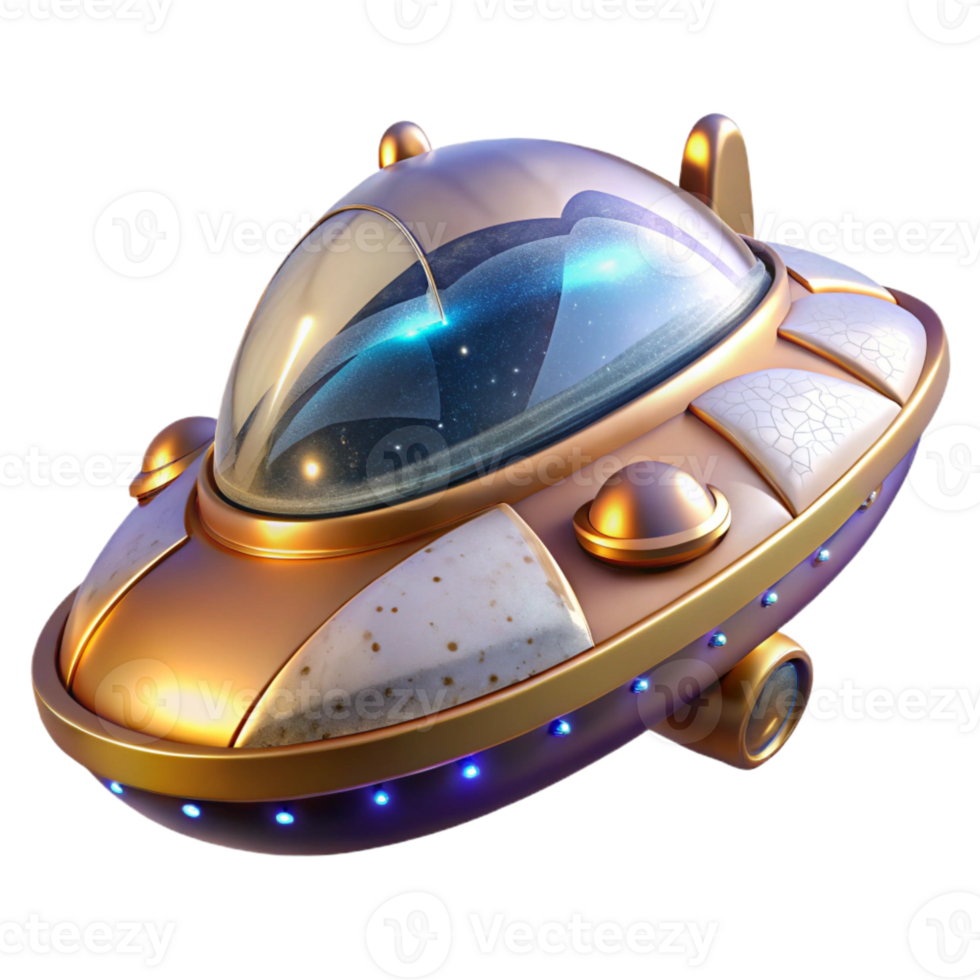 wonderful creative Futuristic Vr Spaceship Transparent for Space Exploration Games detailed png