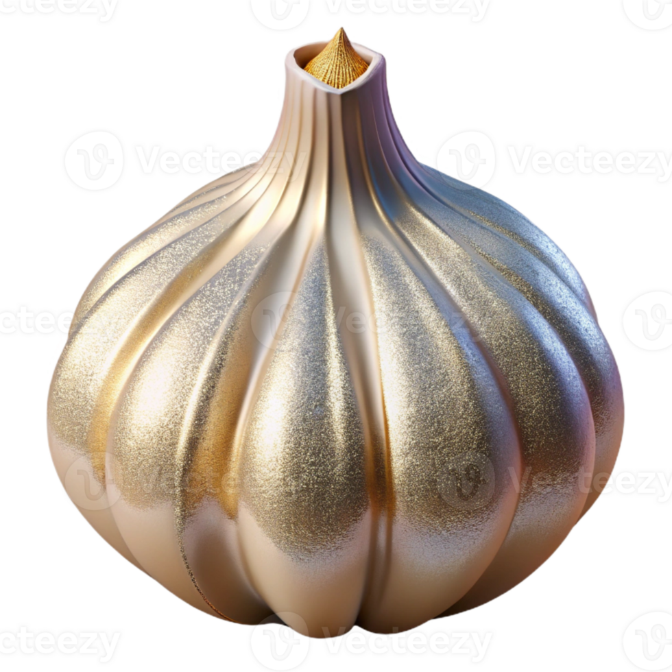 dramatic minimalist Garlic Bulb Aromatic Vegetable Flavoring Transparent for Culinary Websites genuine png