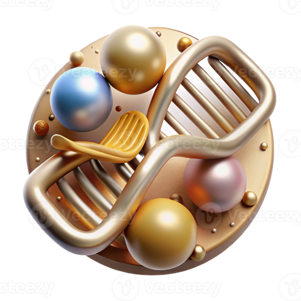 magnificent abstract Genome Mapping Genetic Information Isolated Science Illustration high resolution png