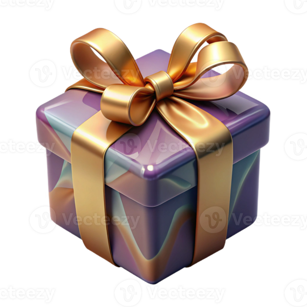 wonderful creative Gift Box Wrapped Present Bow Cutout for Wedding Favors genuine png