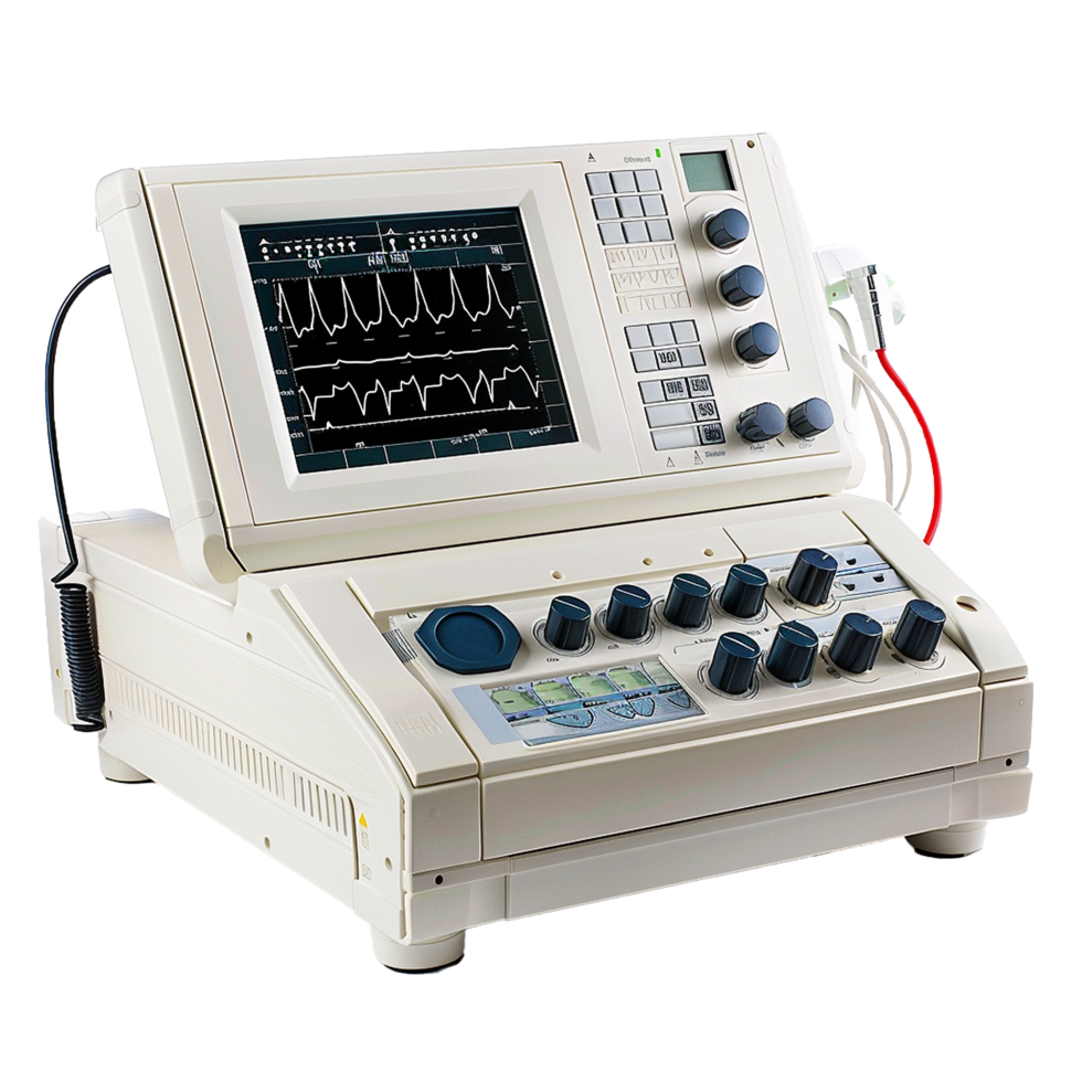 Advanced Medical Monitoring System HighResolution Display and Precise Control Knobs for Accurate Patient Readings png