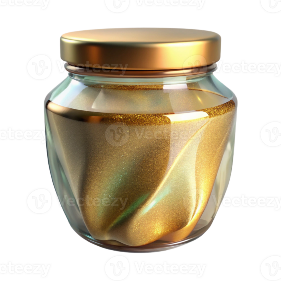 wonderful minimalist Glass Jar Food Packaging Mockup Transparent for Kitchen Products authentic png