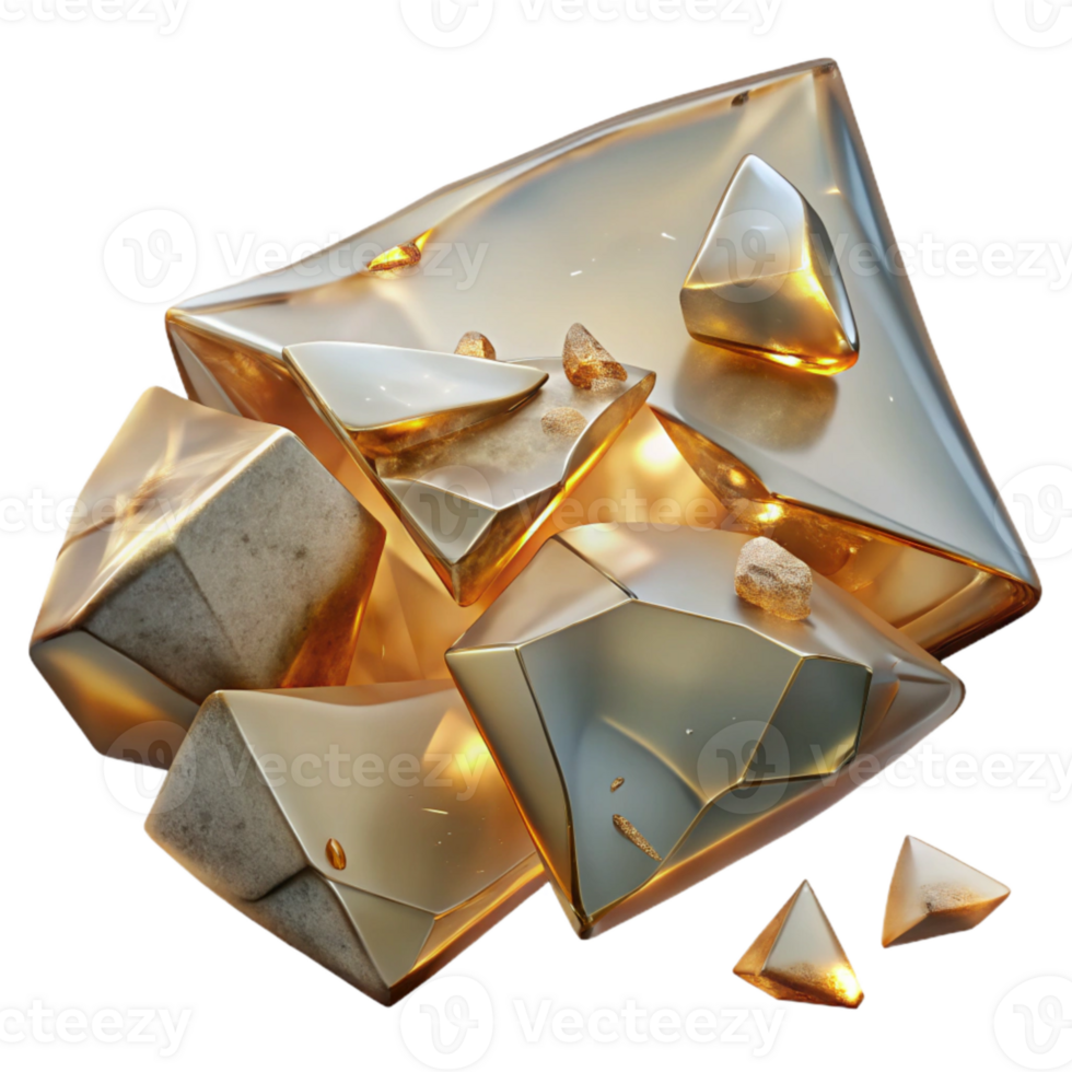 vibrant artistic Glass Shard Texture Broken Pieces Cutout for Crime Scene Investigation authentic png