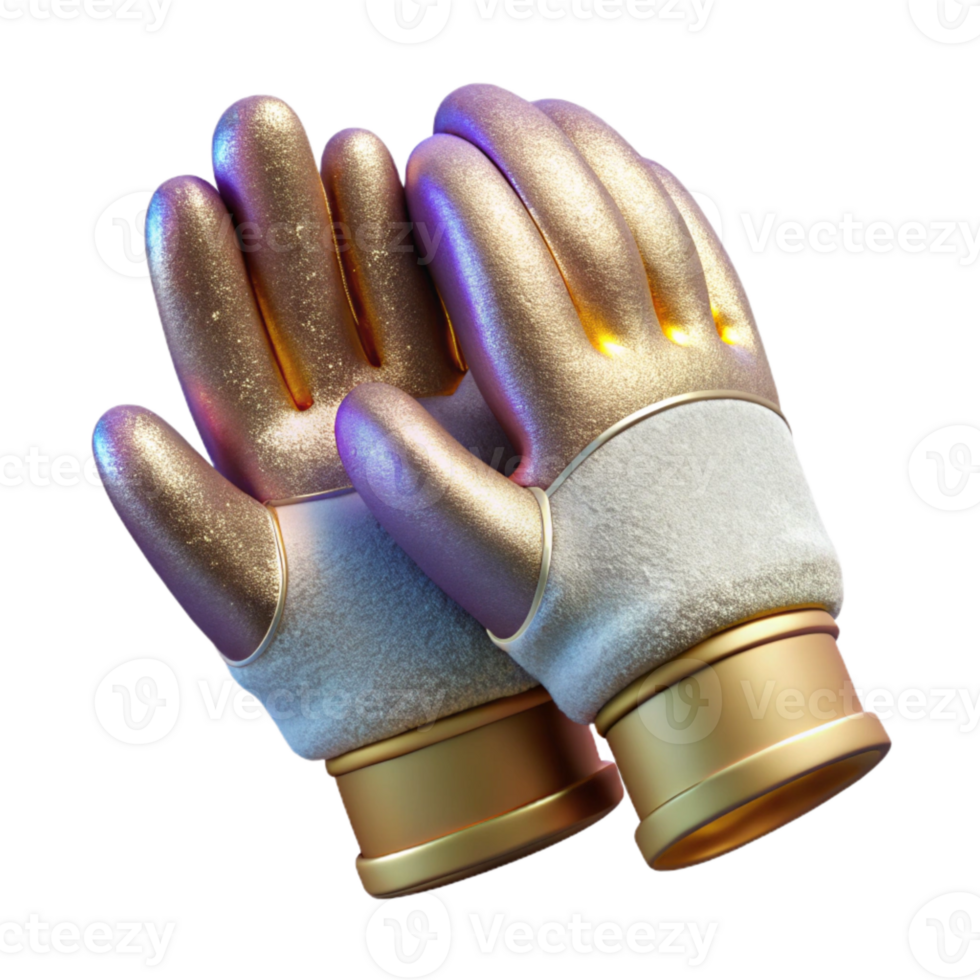 serene contemporary Gloves Weather Accessory Isolated for Winter Protection professional png