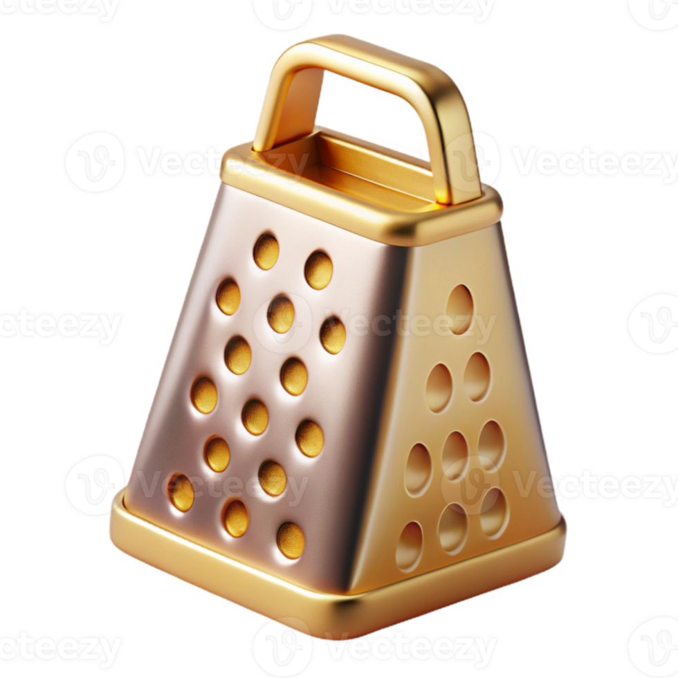 elegant classic Grater Cheese Kitchen Tool Cutout for Culinary Illustrations exclusive png