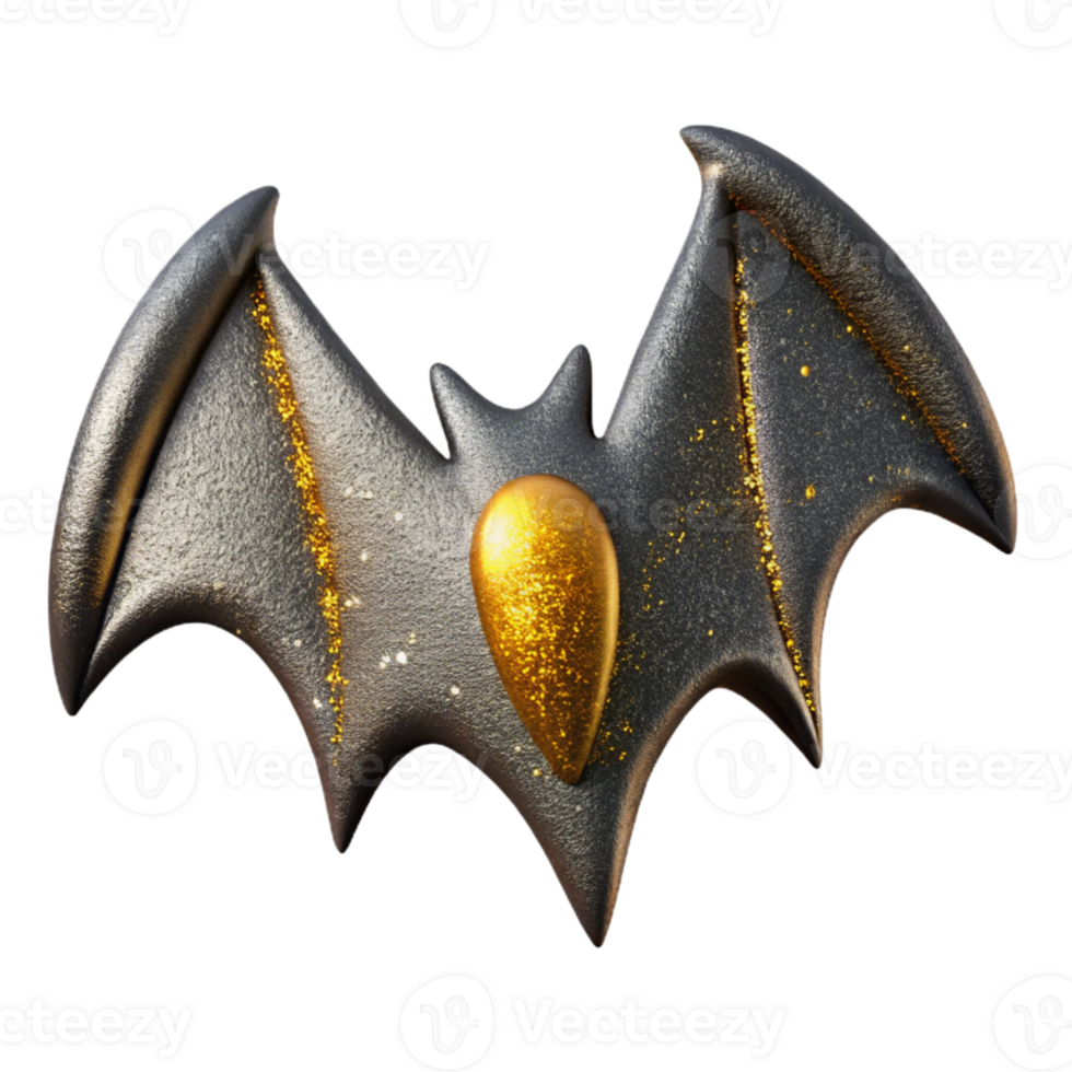 stunning artistic Halloween Bat Silhouette Cutout for Spooky Graphics high quality png