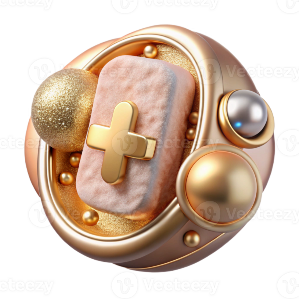 elegant abstract Healthcare Innovation Technology Transparent for Future Trends premium png