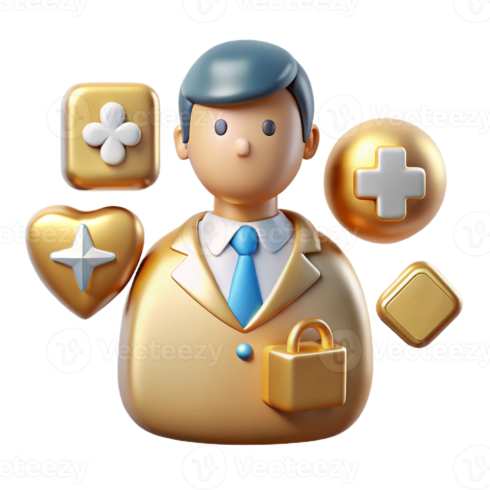 wonderful classic Healthcare Professionals Icon Set Isolated for Medical Staff exclusive png