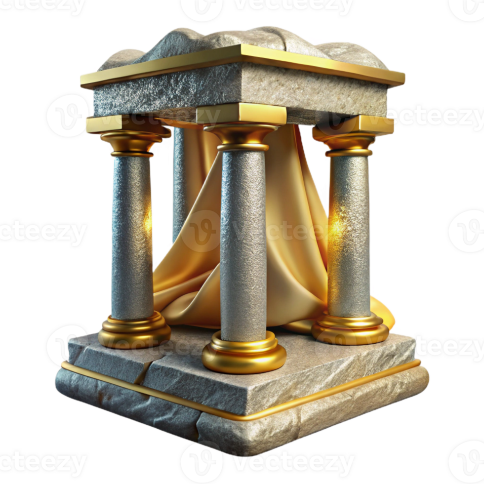 serene traditional Historical Monument Isolated for Heritage Sites high resolution png