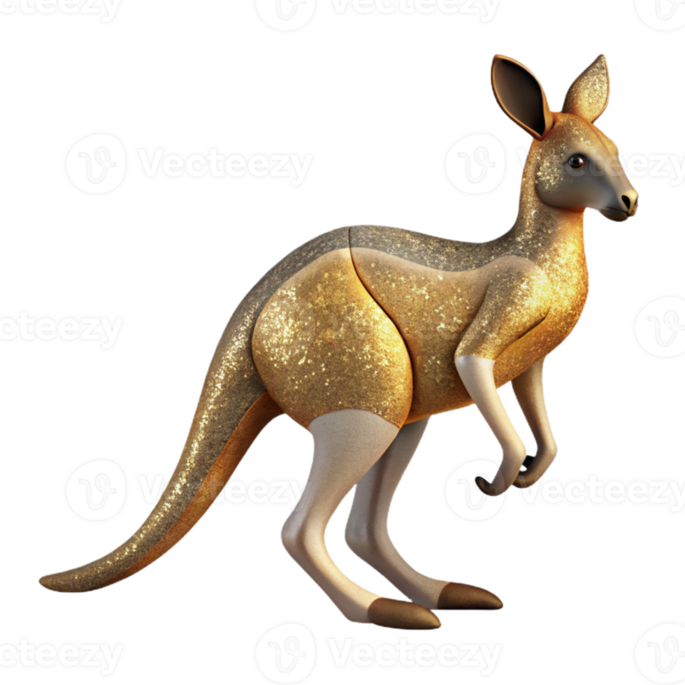 impressive classic Hopping Kangaroo Silhouette Outback Background Transparent for Australian Wildlife professional png
