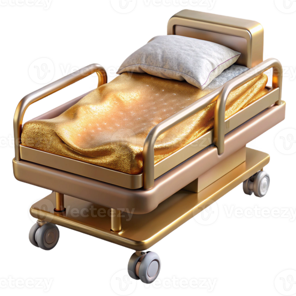 impressive modern Hospital Bed Patient Care Icon Cutout for Healthcare Websites png