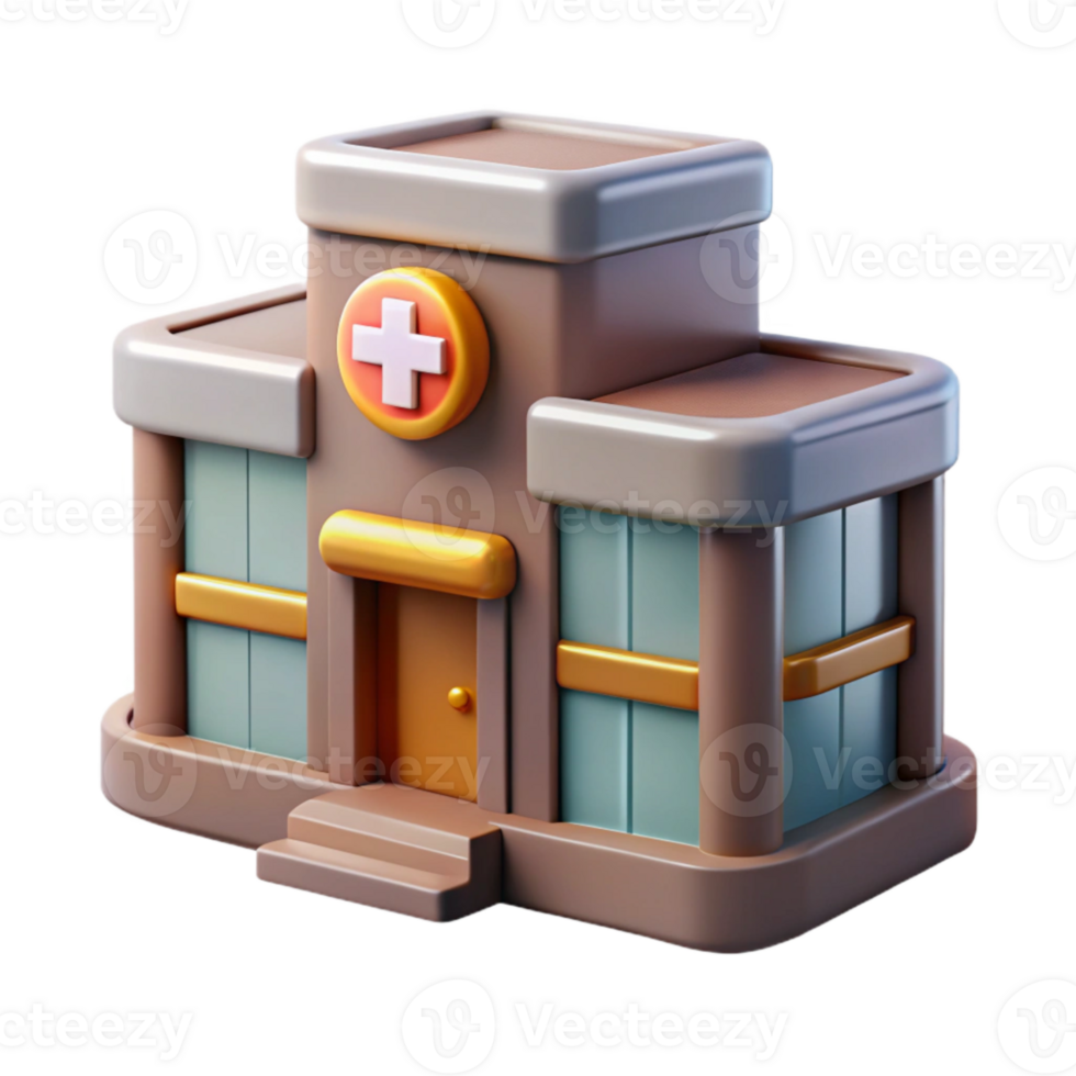 stunning contemporary Hospital Icon Medical Building Isolated for Healthcare Design original png