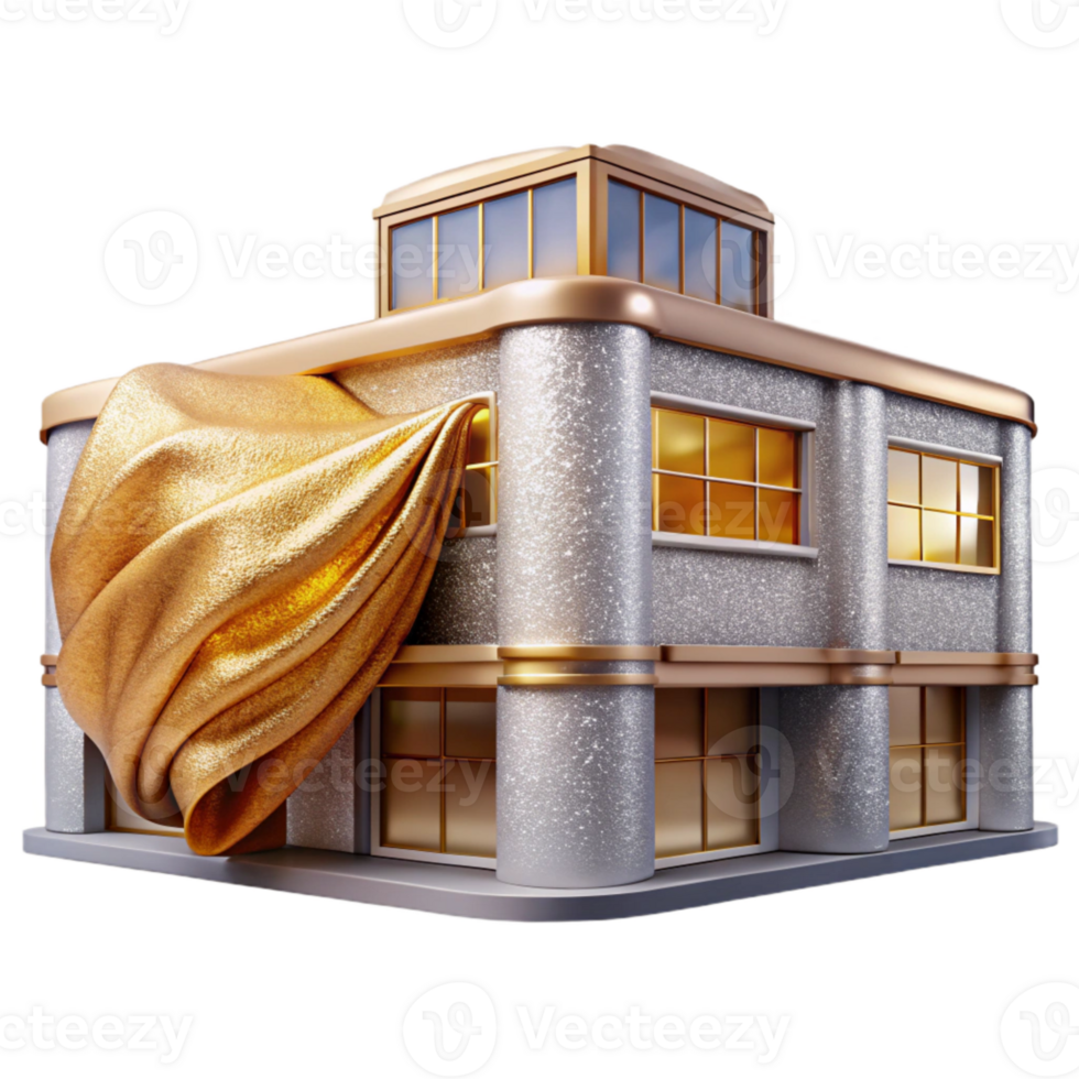 serene abstract Hospital Building Exterior Transparent for Healthcare Architecture original png