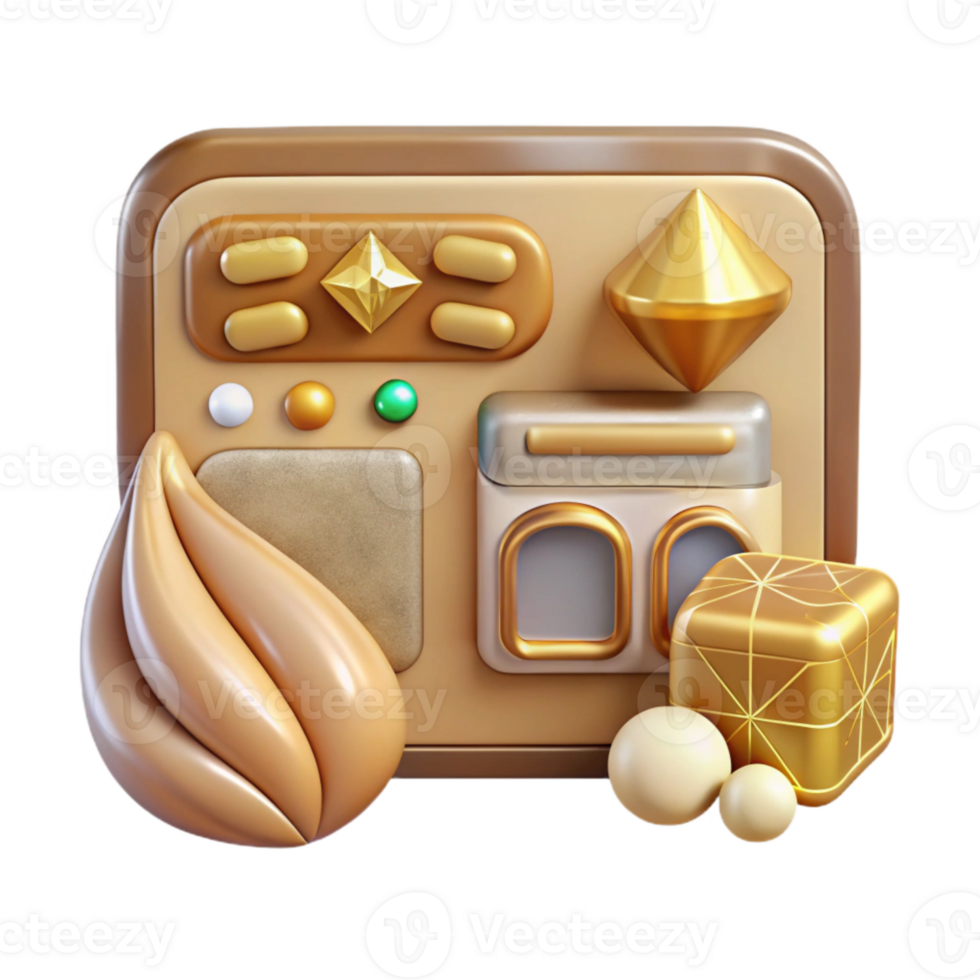 vibrant traditional Interactive Ui Kit Cutout for Web Development genuine png