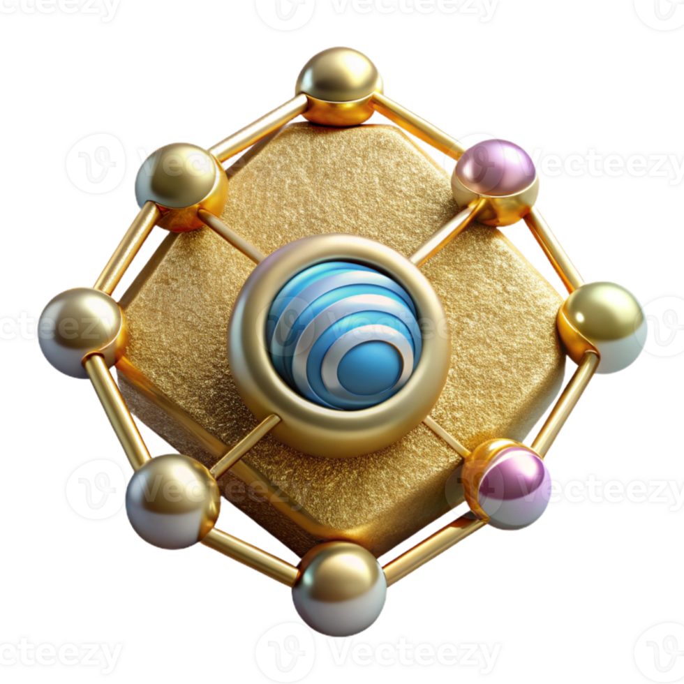 dramatic creative Internet of Things Network Diagram Isolated for Smart Devices genuine png