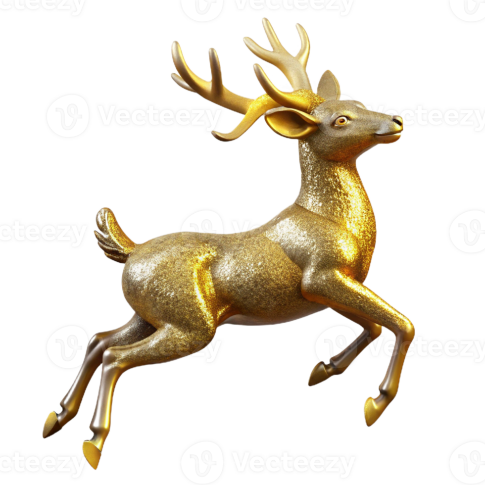 magnificent modern Jumping Deer Silhouette Transparent for Graceful Animal Illustrations professional png