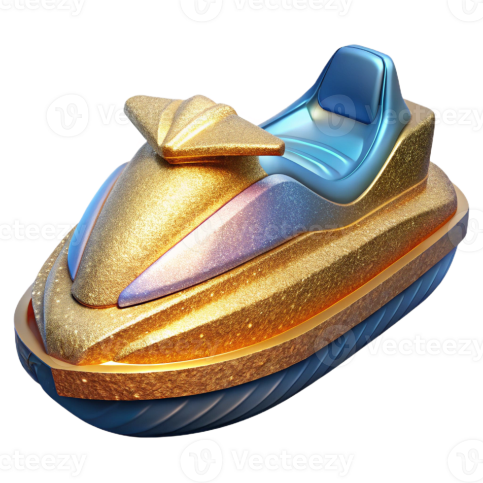 beautiful rustic Jet Ski Isolated Cutout for Recreational Activities high resolution png
