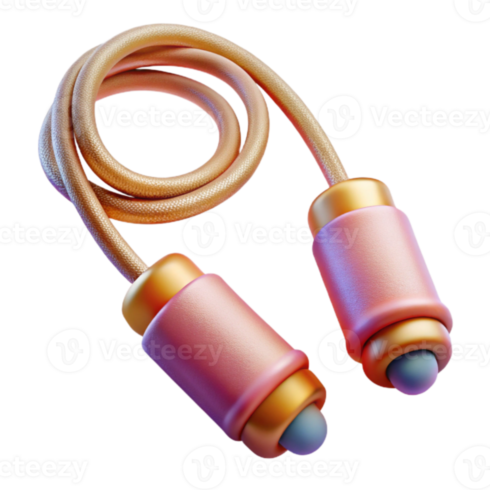 beautiful vintage Jump Rope Cardio Exercise Transparent for Fitness Tutorials high quality png