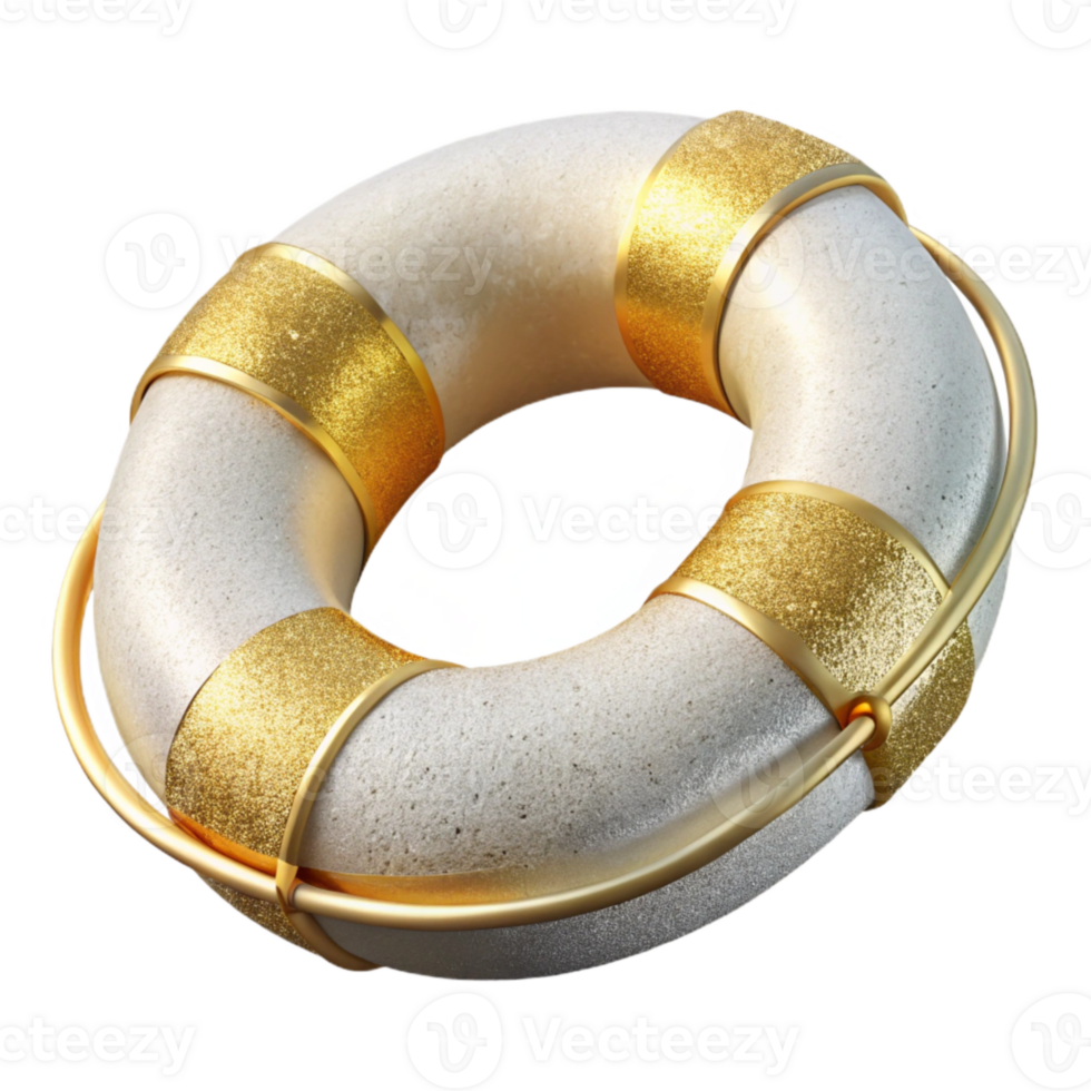 serene creative Lifebuoy Ring Isolated Cutout for Safety Illustrations png