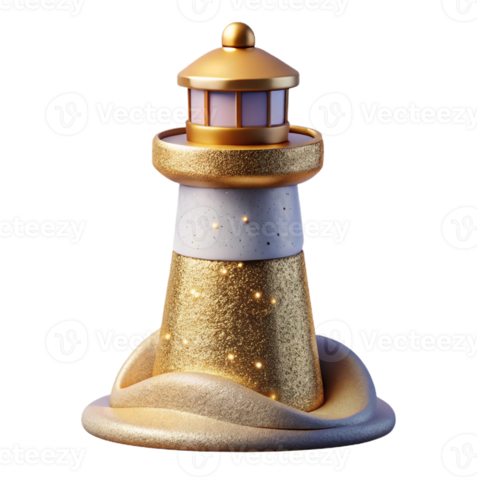 dramatic classic Lighthouse Isolated Cutout for Coastal Designs exclusive png