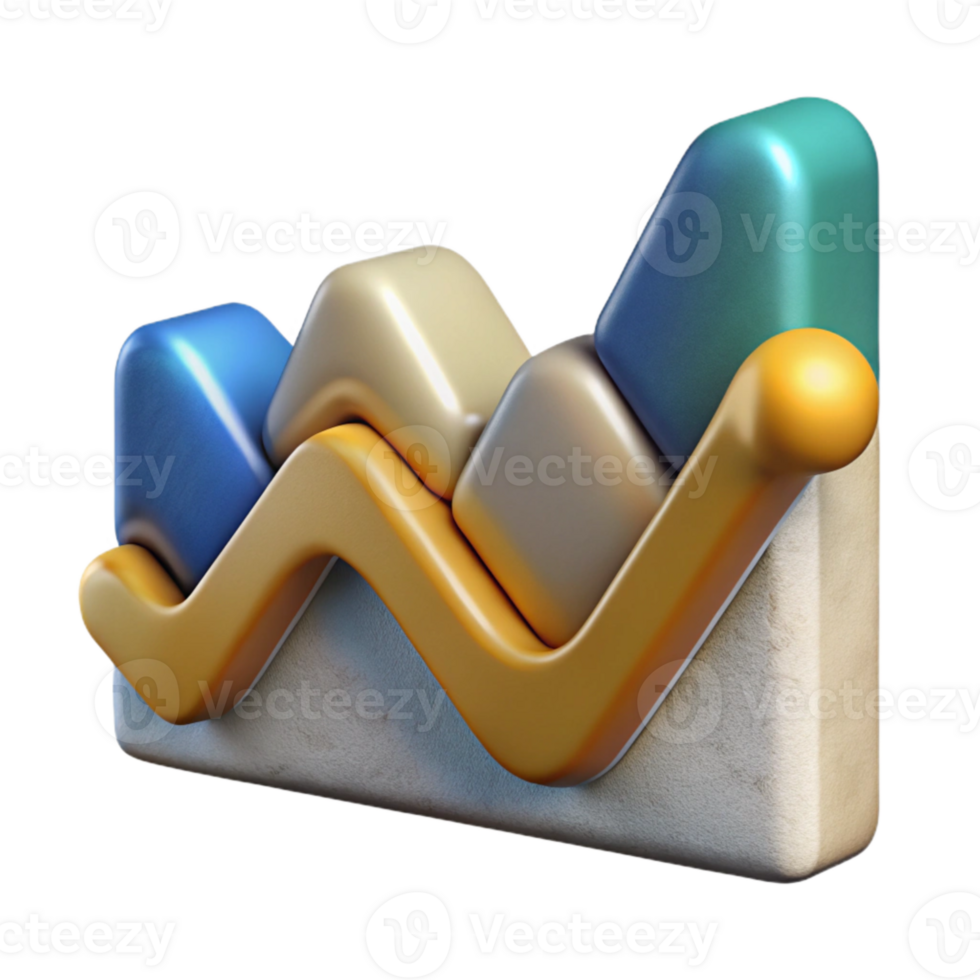 magnificent rustic Line Graph Steady Progress Data Cutout for Performance Tracking high resolution png