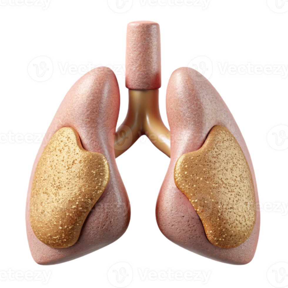 elegant contemporary Lung Respiratory System Cutout for Medical Education png