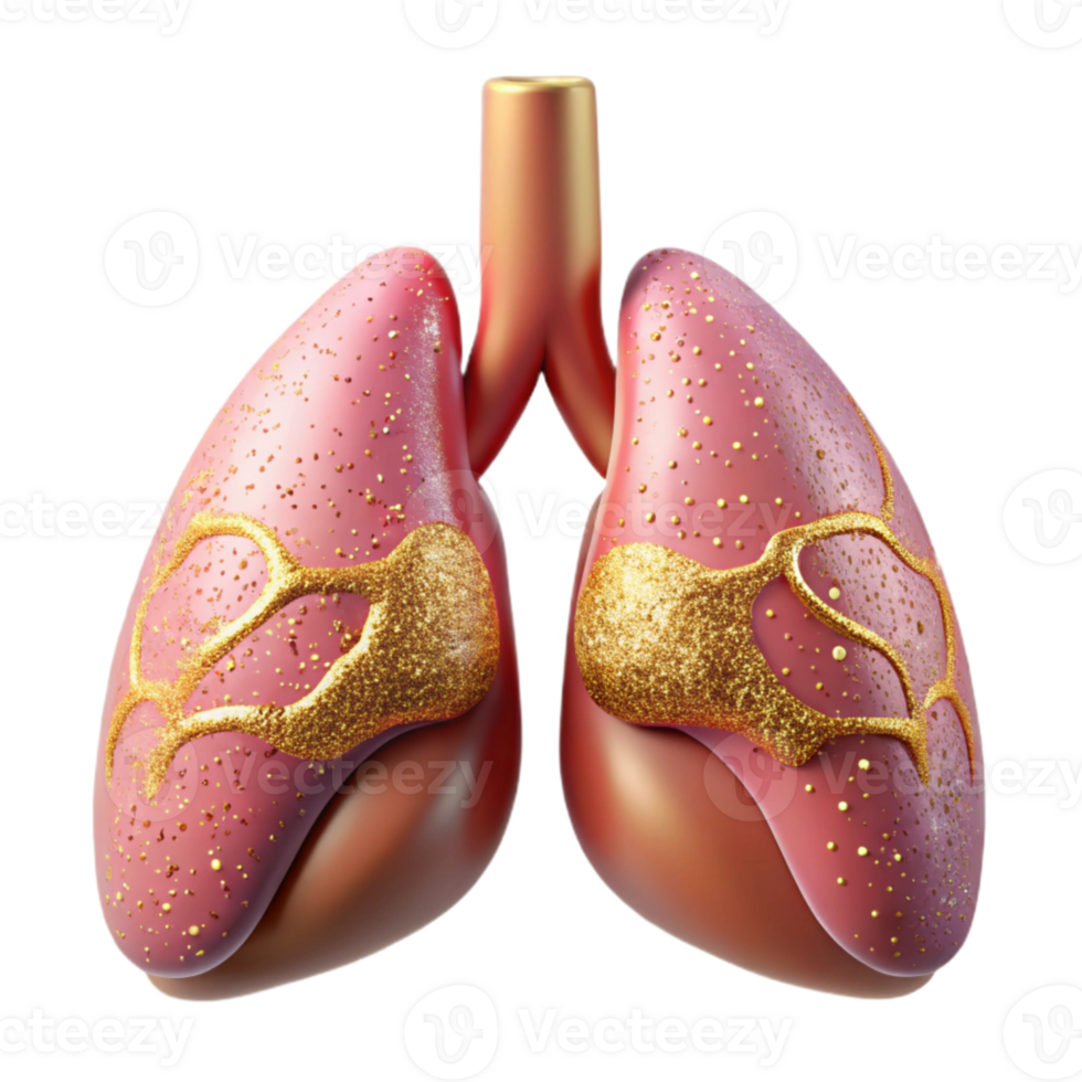 dramatic abstract Lungs Anatomy Respiratory System Science Transparent Medical Study genuine png