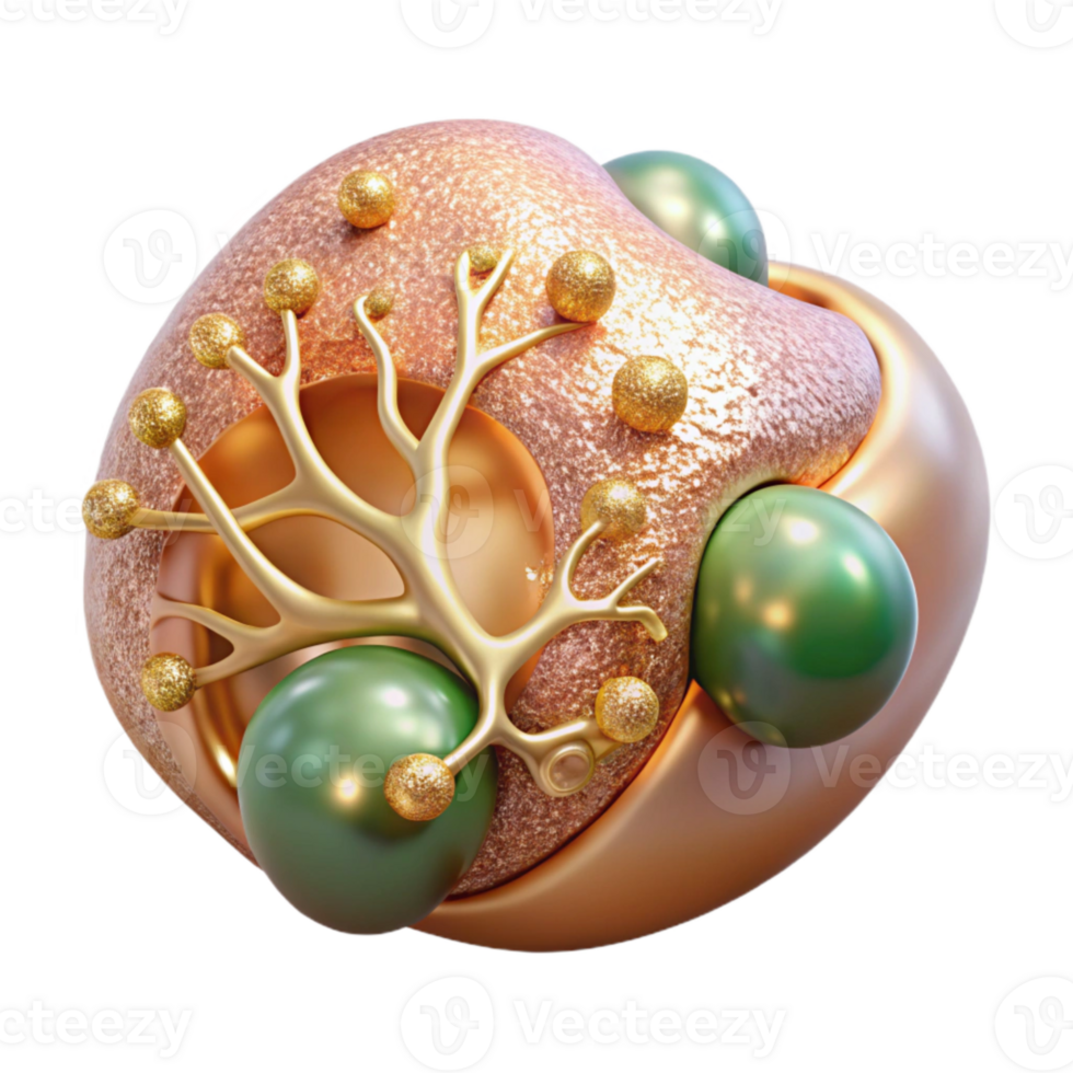 beautiful minimalist Lymphatic System Transparent Immunology Illustration professional png