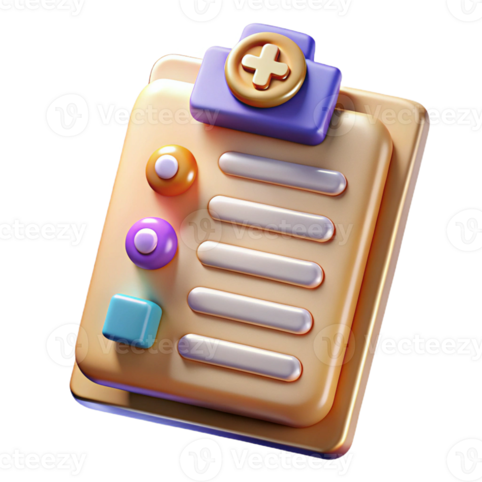 beautiful traditional Medical Chart Patient Records Icon Transparent for Healthcare Data authentic png