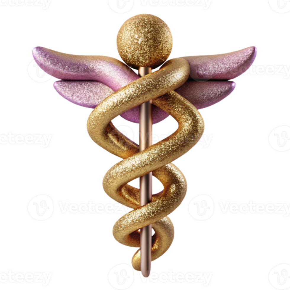 stunning minimalist Medical Symbol Rod of Asclepius Isolated Healthcare Icon high quality png
