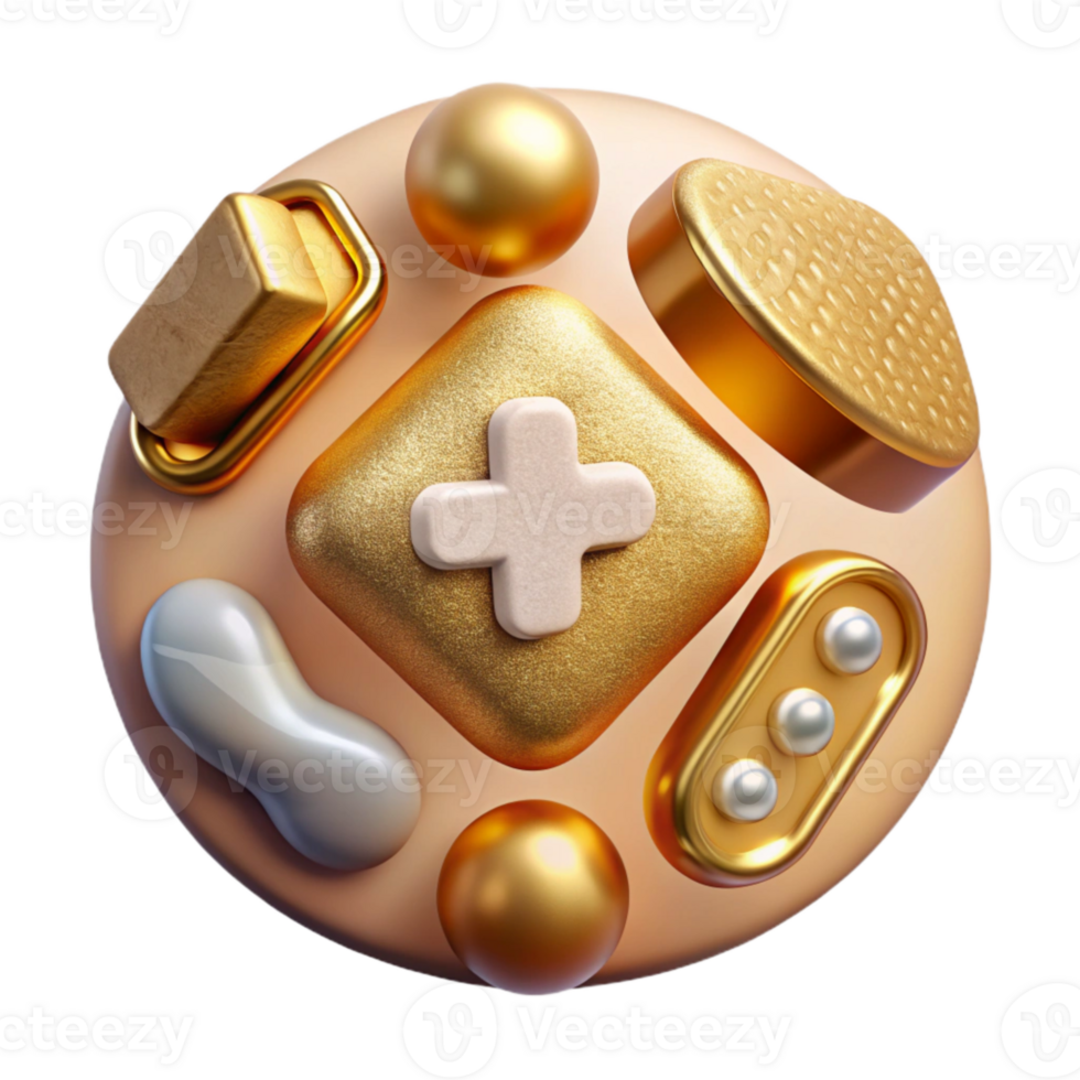 impressive rustic Medical Technology Icon Set Cutout for Healthcare Innovations png