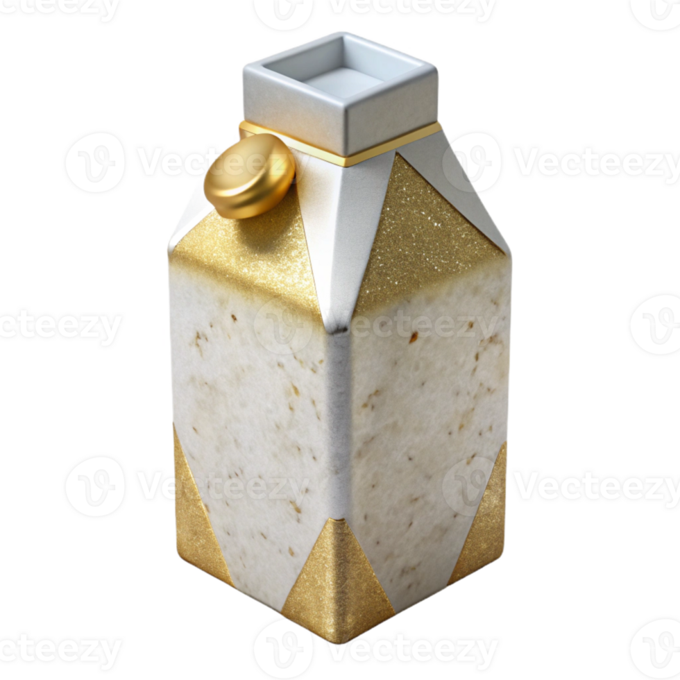impressive modern Milk Carton White Beverage Container Cutout for Grocery Store Websites professional png