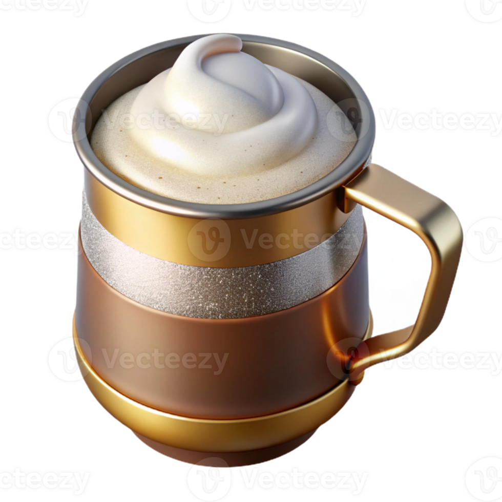 impressive artistic Milk Frother Coffee Tool Isolated for Cappuccinos png