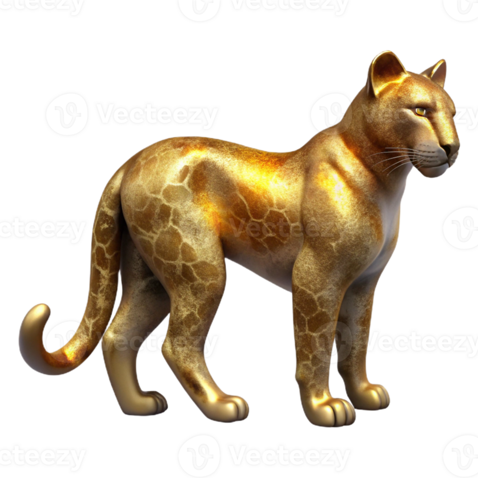 vibrant rustic Mountain Lion Silhouette Cougar Transparent for Wildlife Illustrations detailed png