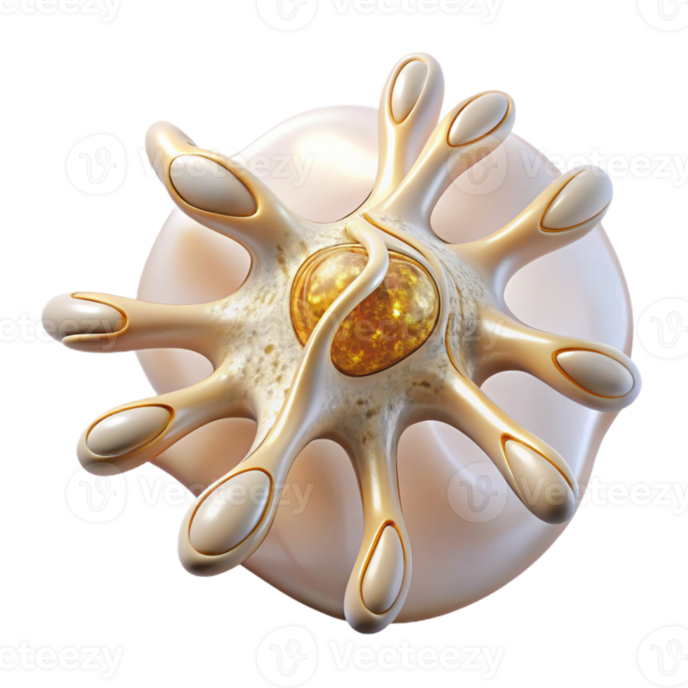 serene vintage Nervous System Cutout Medical Study Guide exclusive png