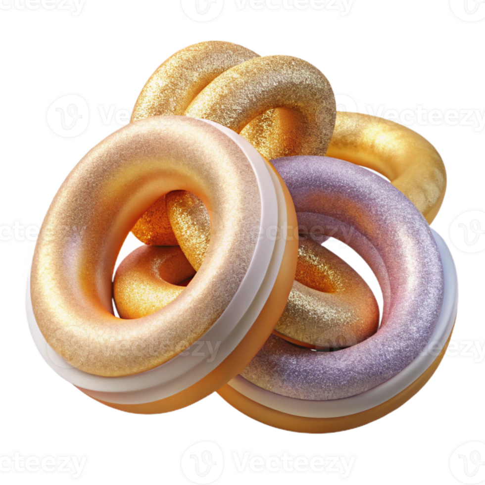 elegant modern Onion Rings for Appetizers Cutout for Bar Menus png